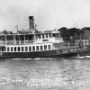 <p>The Gen. Barry, a passenger-freight steamer, active at Fort Slocum in the early 20th century.</p>